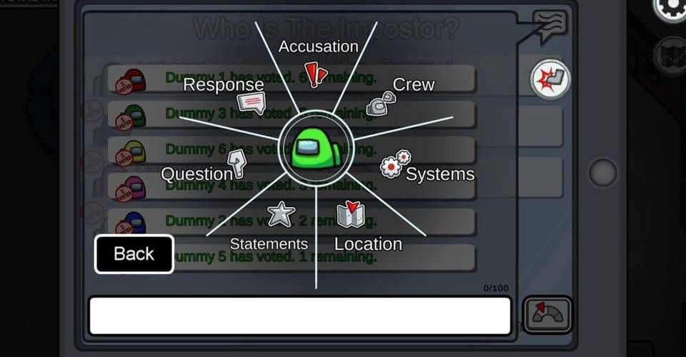How to Use the Quickchat Wheel in Among Us How to Use the Quickchat Wheel in Among Us